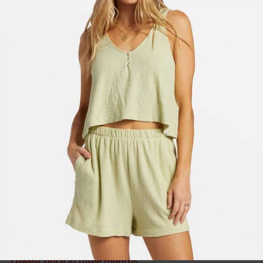NWT Billabong Harbor Tank and Short Matching Set Size Small